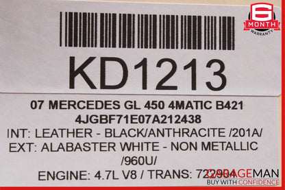 03-12 Mercedes X164 GL450 SLK280 E320 Left Driver Side Seat Control Module OEM