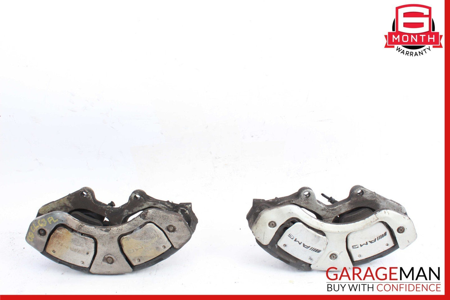 08-14 Mercedes W221 S63 CL65 CL63 AMG Front Left & Right Brake Caliper Set of 2