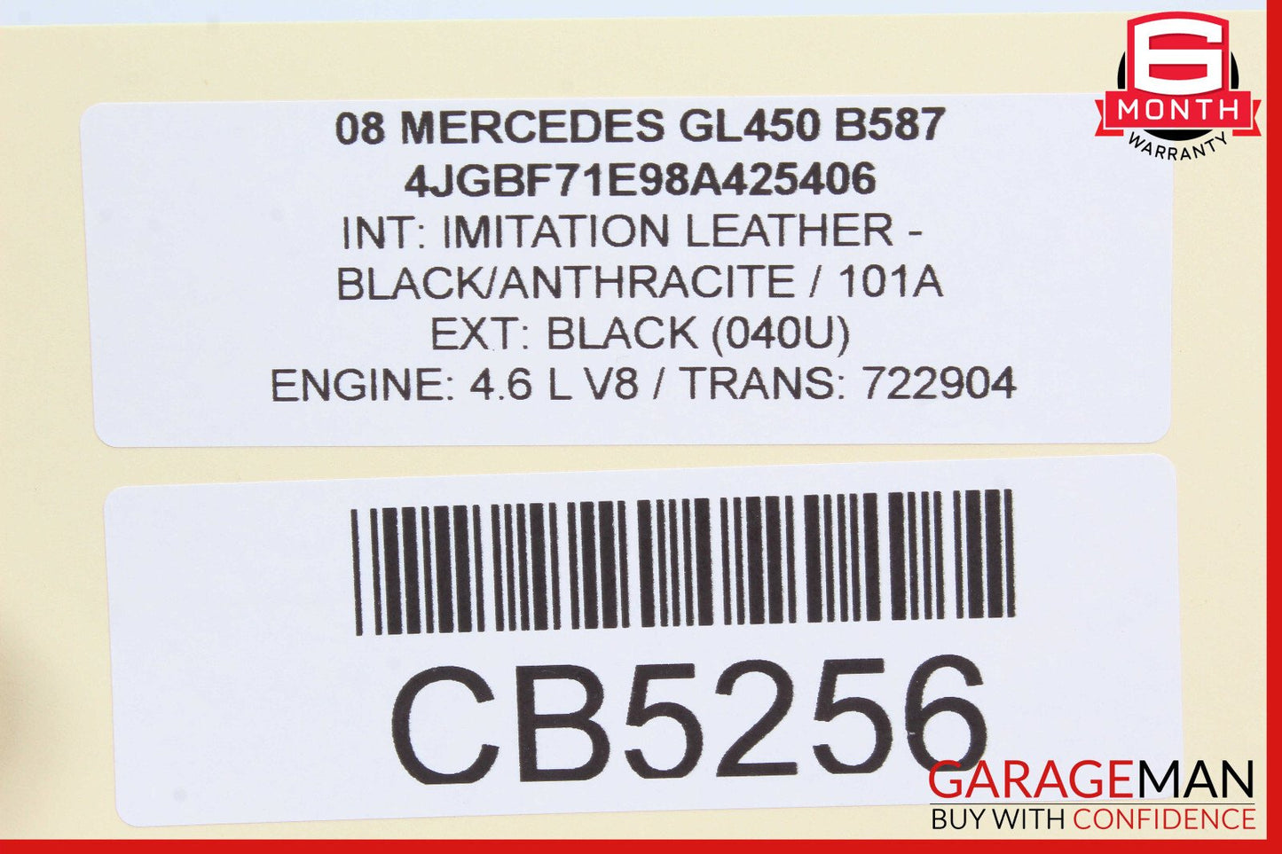 06-12 Mercedes X164 GL450 ML450 Front Right Side Driveshaft CV Axle Shaft OEM