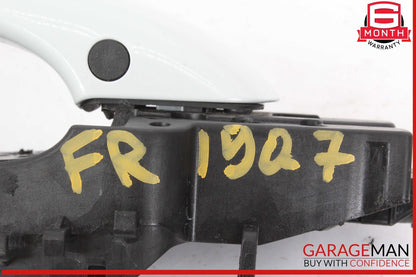 17-24 Audi Q7 Right Passenger Side Exterior Door Handle White 4M0837886A OEM