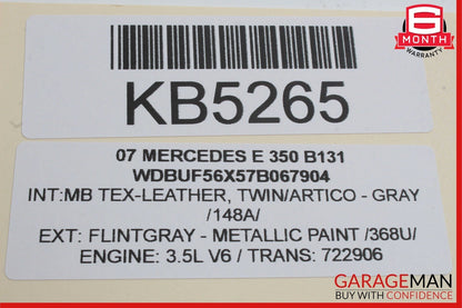 03-09 Mercedes W211 E320 E550 E350 Front Left Door Window Regulator Motor Unit