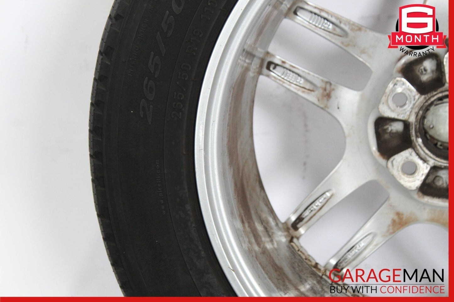 11-18 Porsche Cayenne 958 8.5 X 19 19" Wheel Rim Silver 7P5601025A OEM