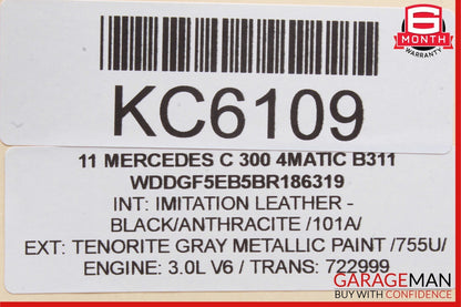 08-14 Mercedes W204 C300 4MATIC Front Left Side Exterior Door Handle Assembly