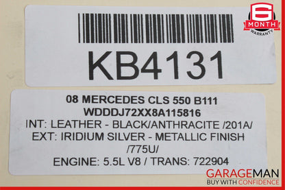 06-11 Mercedes W219 CLS550 CLS500 Rear Left Driver Door Lock Latch Actuator OEM