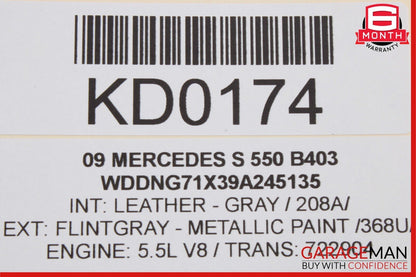 07-14 Mercedes W221 S550 CL600 Front Left Keyless Go Door Lock Latch Actuator