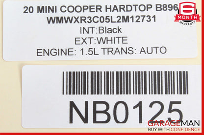 14-24 Mini Cooper Hardtop Engine Cylinder Head Rocker Cover 8631744 OEM