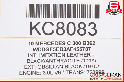 08-11 Mercedes W204 C350 C63 AMG A/C Climate Control Switch Trim Bezel OEM