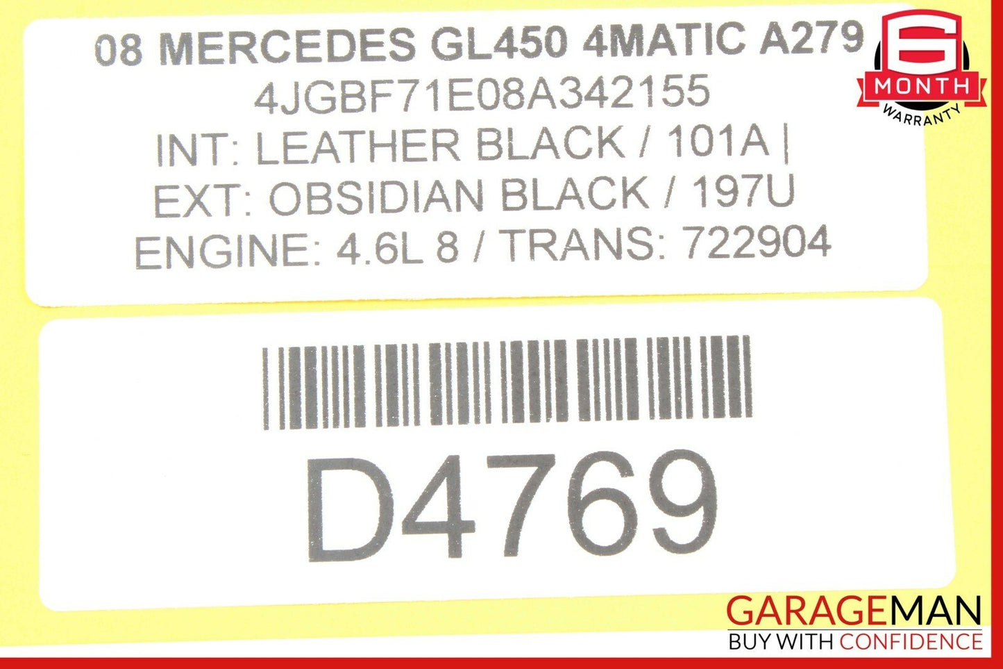 Mercedes X164 GL450 E550 ML350 Sirius Satellite Radio Receiver Module Unit OEM