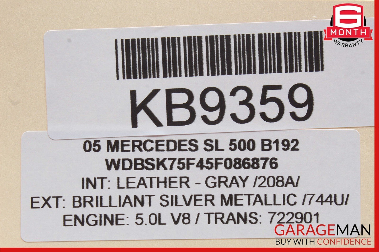 05-14 Mercedes CL600 CLS550 ML350 SL500 Voice Communication Control Module Unit