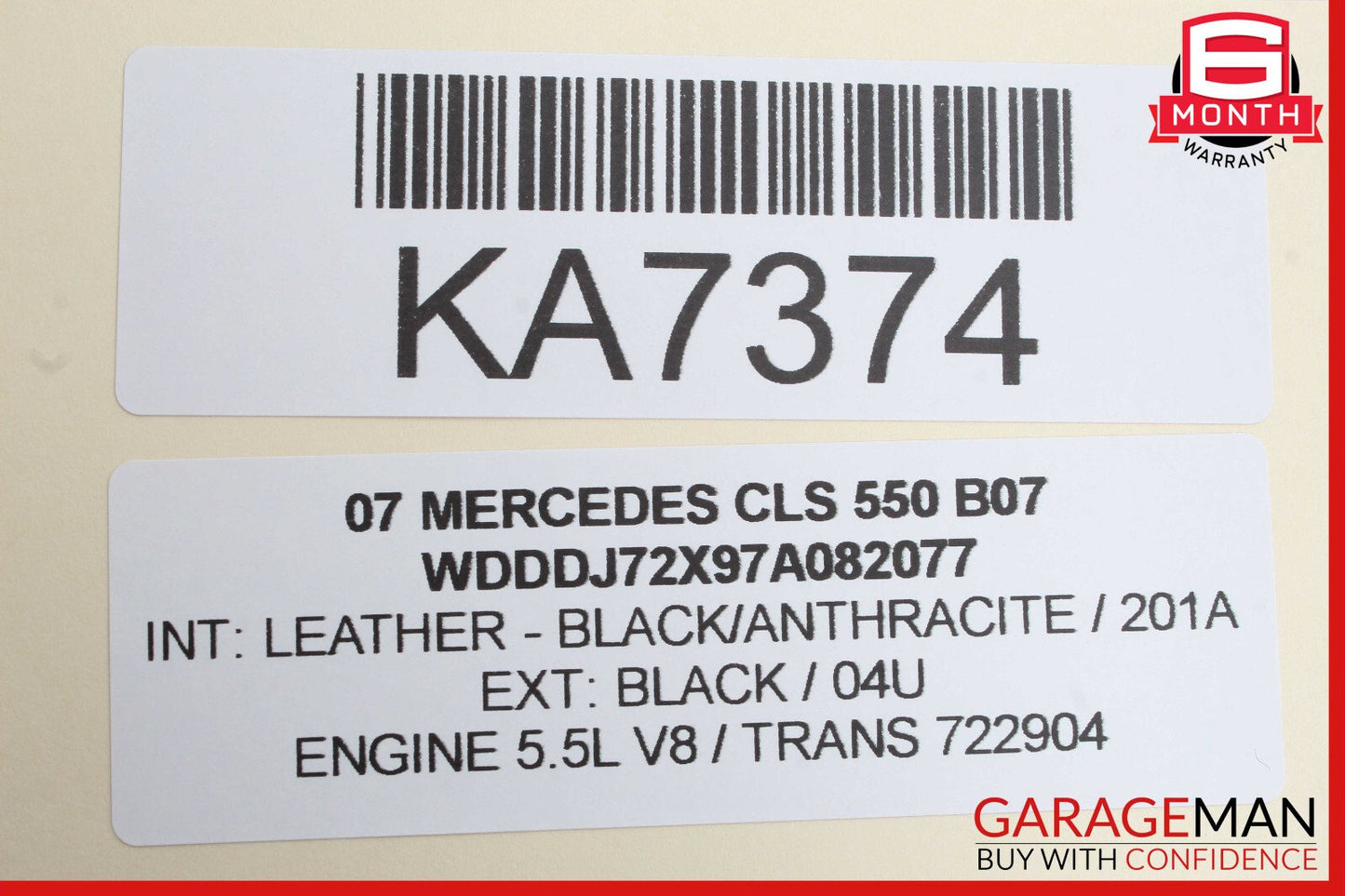 03-11 Mercedes CLS500 E350 Front Right Passenger Seat Control Module Unit
