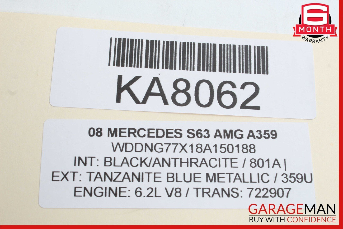 07-13 Mercedes W221 S63 AMG Front Left Side Seat Control Switch Set Assembly OEM