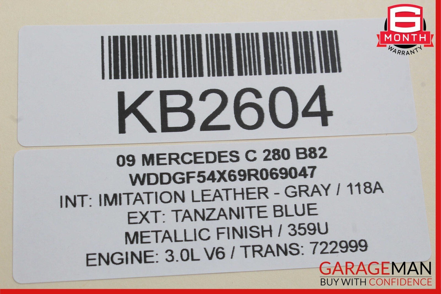 07-14 Mercedes W204 C300 GLK350 Sirius Satellite Radio Receiver Module Unit OEM