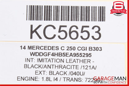 08-16 Mercedes C300 E350 E400 C250 Front Left Door Window Regulator Motor Unit