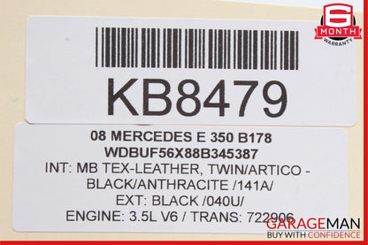 03-09 Mercedes W211 E350 E500 Front Right Side Exterior Door Handle OEM
