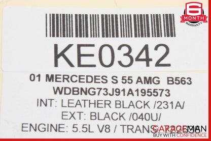 00-02 Mercedes W220 S55 AMG Hydraulic Suspension Line Hose OEM