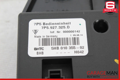 11-17 Porsche Cayenne S 958 Rear Seat Heat Lock Switch Control Panel OEM