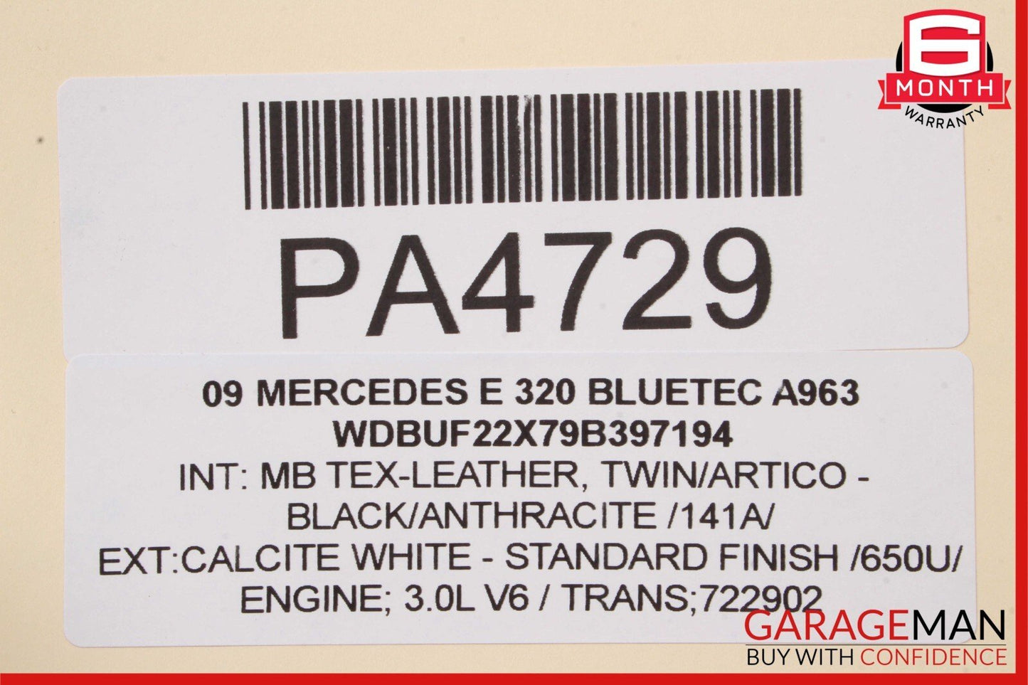 Mercedes E320 E350 Bluetec Diesel 7G Automatic Transmission 722.902 171k
