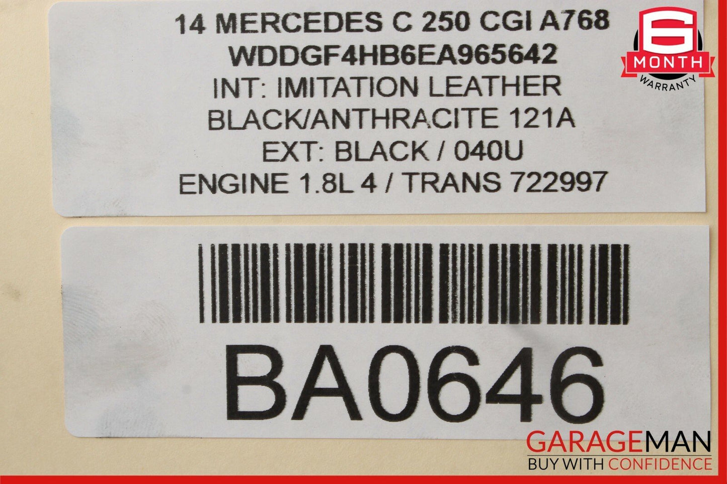 03-09 Mercedes W211 E350 E320 Rear Left Driver Side Door Lock Latch Actuator OEM