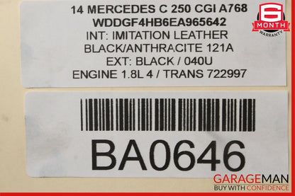 03-09 Mercedes W211 E350 E320 Rear Left Driver Side Door Lock Latch Actuator OEM