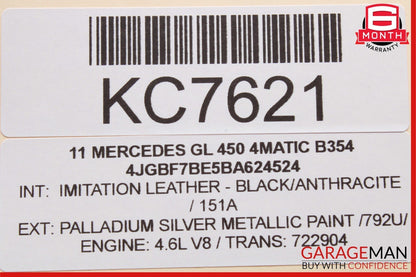 09-13 Mercedes X164 GL450 R350 Speedometer Odometer Instrument Cluster Gauge OEM