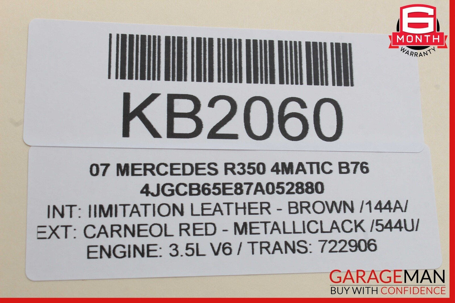 06-09 Mercedes W251 R350 4MATIC Rear Console A/C Heater Switch Control Trim OEM