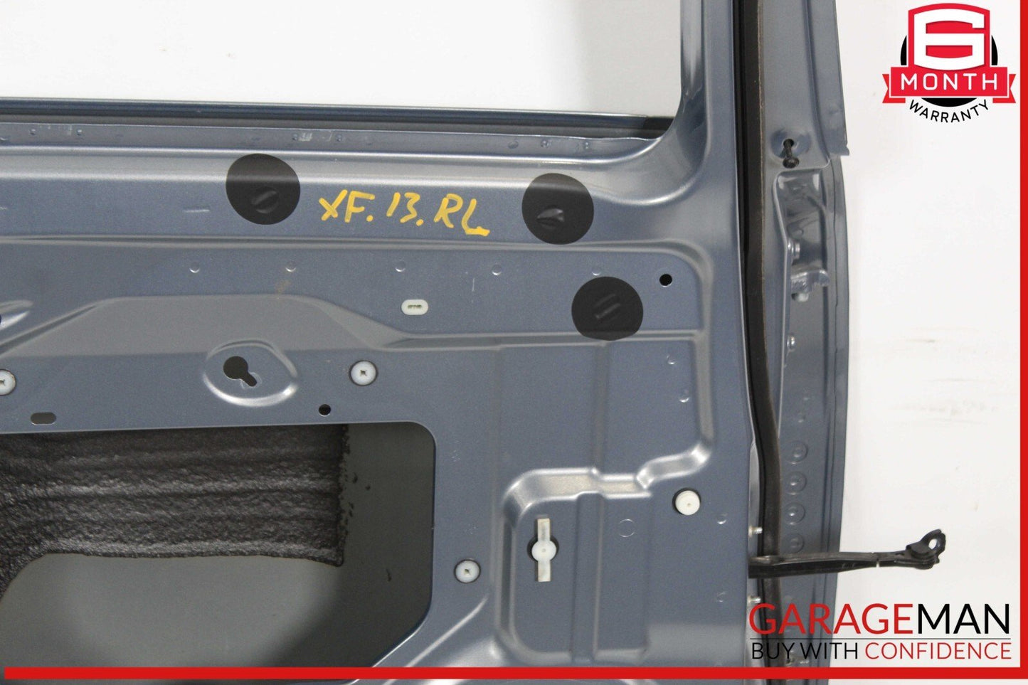09-15 Jaguar XF Rear Left Driver Side Door Shell OEM