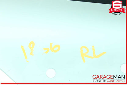 12-18 Audi S6 A6 Rear Left Driver Side Door Window Auto Glass OEM