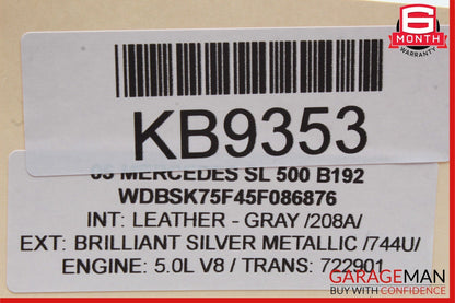 03-11 Mercedes SL500 CLS500 E500 Motorola Bluetooth Communication Module Unit