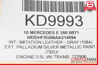 03-12 Mercedes R230 SL550 SL55 AMG Front Left Under Seat Control Module Unit