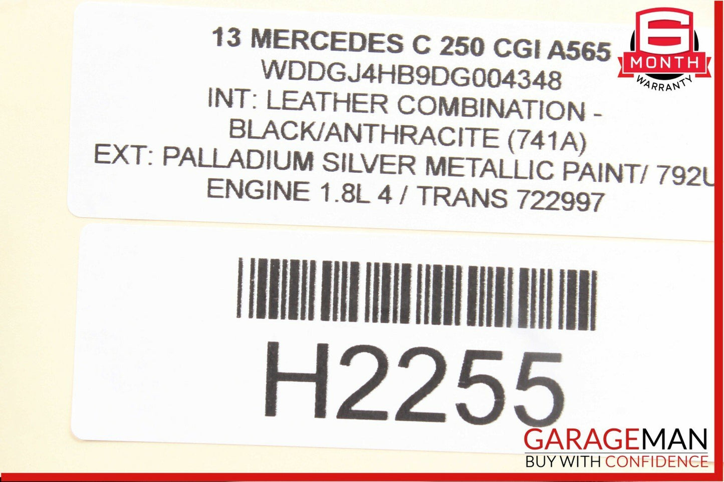 08-14 Mercedes W204 C250 C350 Front Left Side Door Control Module Unit OEM