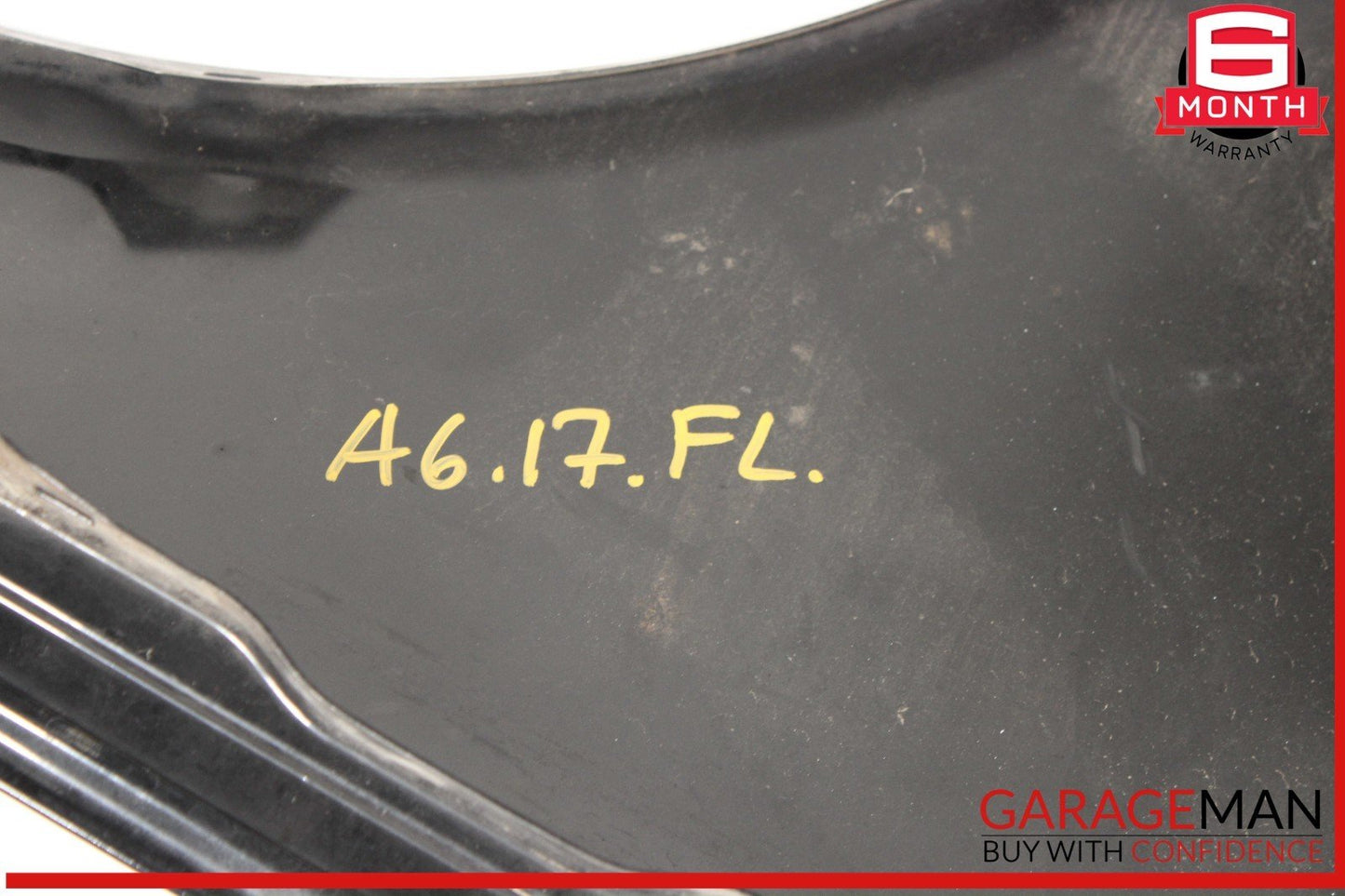 12-18 Audi A6 S6 Front Left Driver Side Fender Panel Black OEM