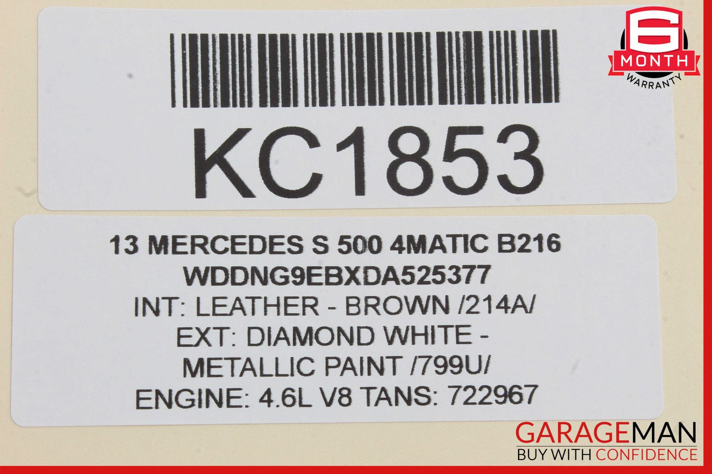 07-13 Mercedes W221 S550 S63 Front Left Driver Side Under Seat Control Unit OEM