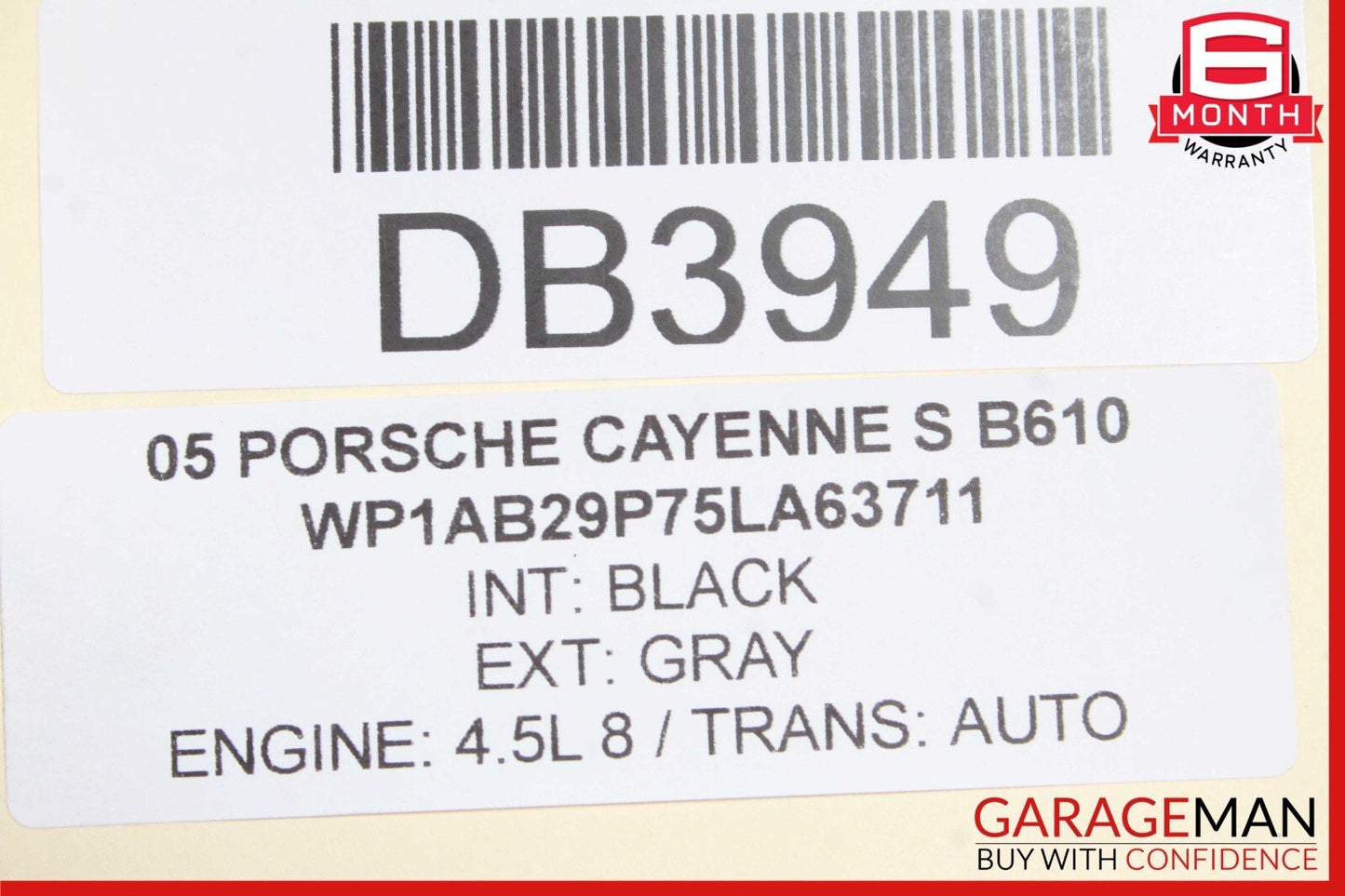 03-10 Porsche Cayenne 955 957 Front Top Sun Roof Sunroof Frame Glass Panel Assy