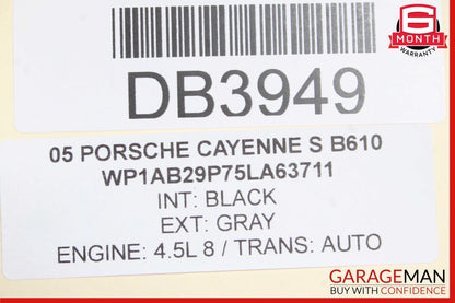 03-10 Porsche Cayenne 955 957 Front Top Sun Roof Sunroof Frame Glass Panel Assy