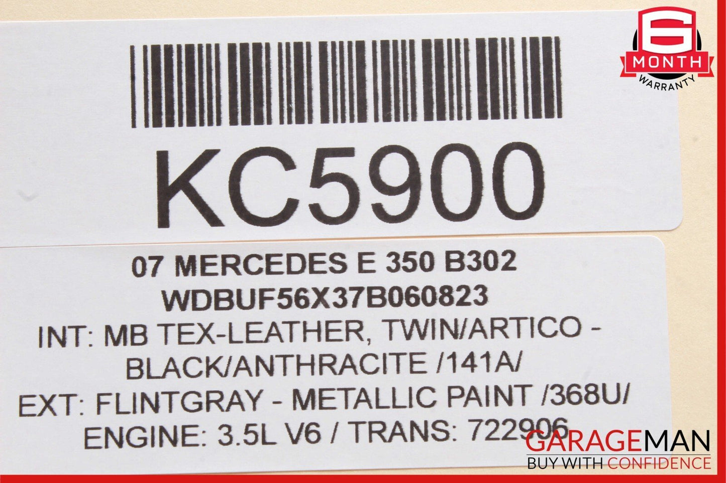 03-09 Mercedes W211 E550 E350 E63 AMG Rear Left Driver Door Control Module Unit