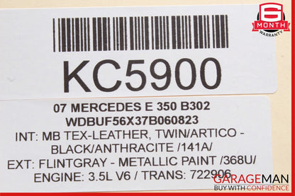 03-09 Mercedes W211 E550 E350 E63 AMG Rear Left Driver Door Control Module Unit