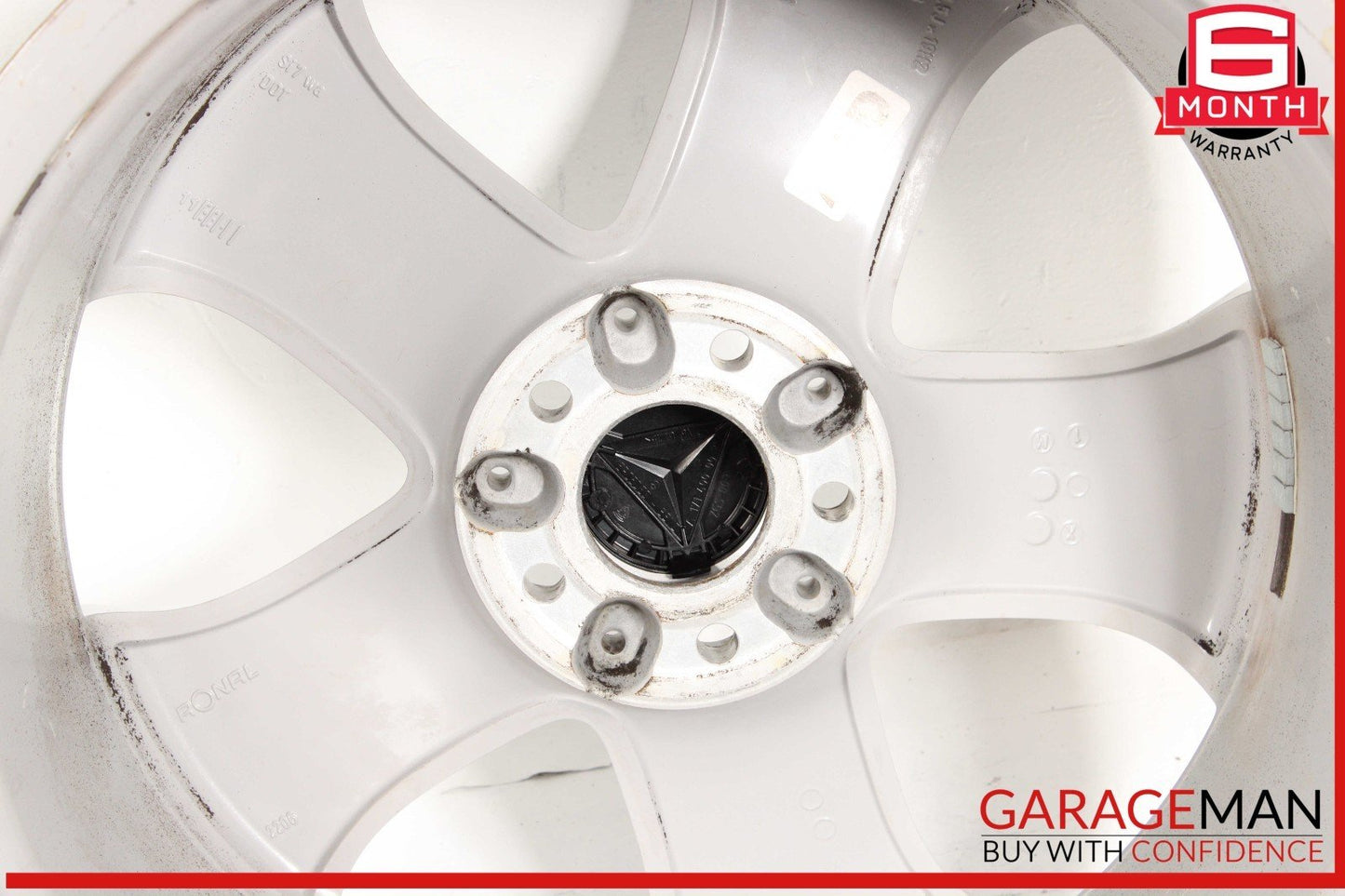09-12 Mercedes X164 GL320 GL450 GL550 8.5 X 19 19" Wheel Rim Silver OEM