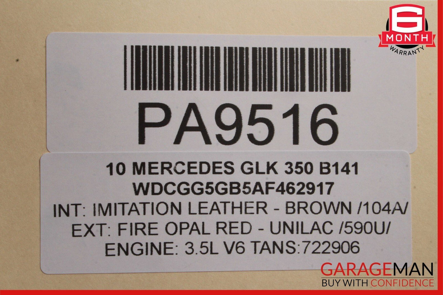 08-16 Mercedes X204 GLK350 C300 E350 Engine Radiator Cooling Fan Motor Assembly