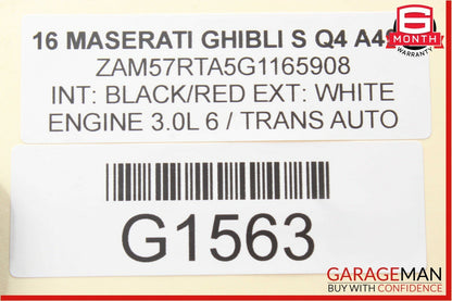 14-17 Maserati Ghibli Front Left Driver Side Seat Control Controller Module Unit