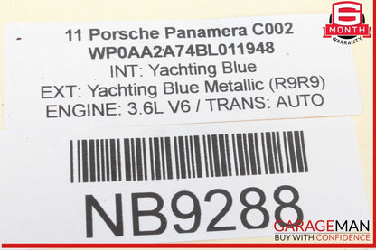 10-16 Porsche Panamera 970 Rear Right Side Lower Suspension Control Arm OEM
