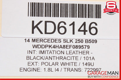 10-17 Mercedes R172 SLK250 C250 C300 Sirius Satellite Radio Receiver Module Unit