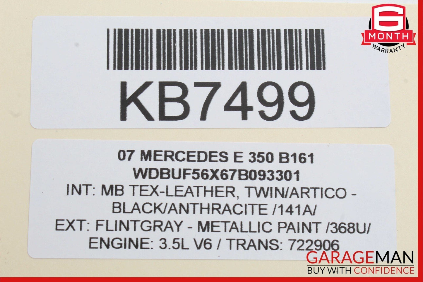 03-09 Mercedes W211 E350 Front Right Passenger Door Lock Latch Actuator OEM