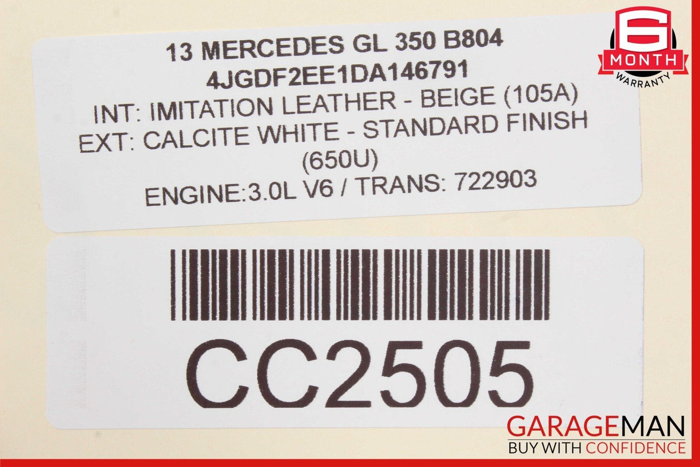 13-19 Mercedes X166 GL350 GL550 Rear Bumper Trailer Tow Hitch Bar Receiver OEM