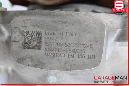 14-24 Maserati Ghibli Quattroporte Left Turbocharger Turbo Charger Manifold OEM