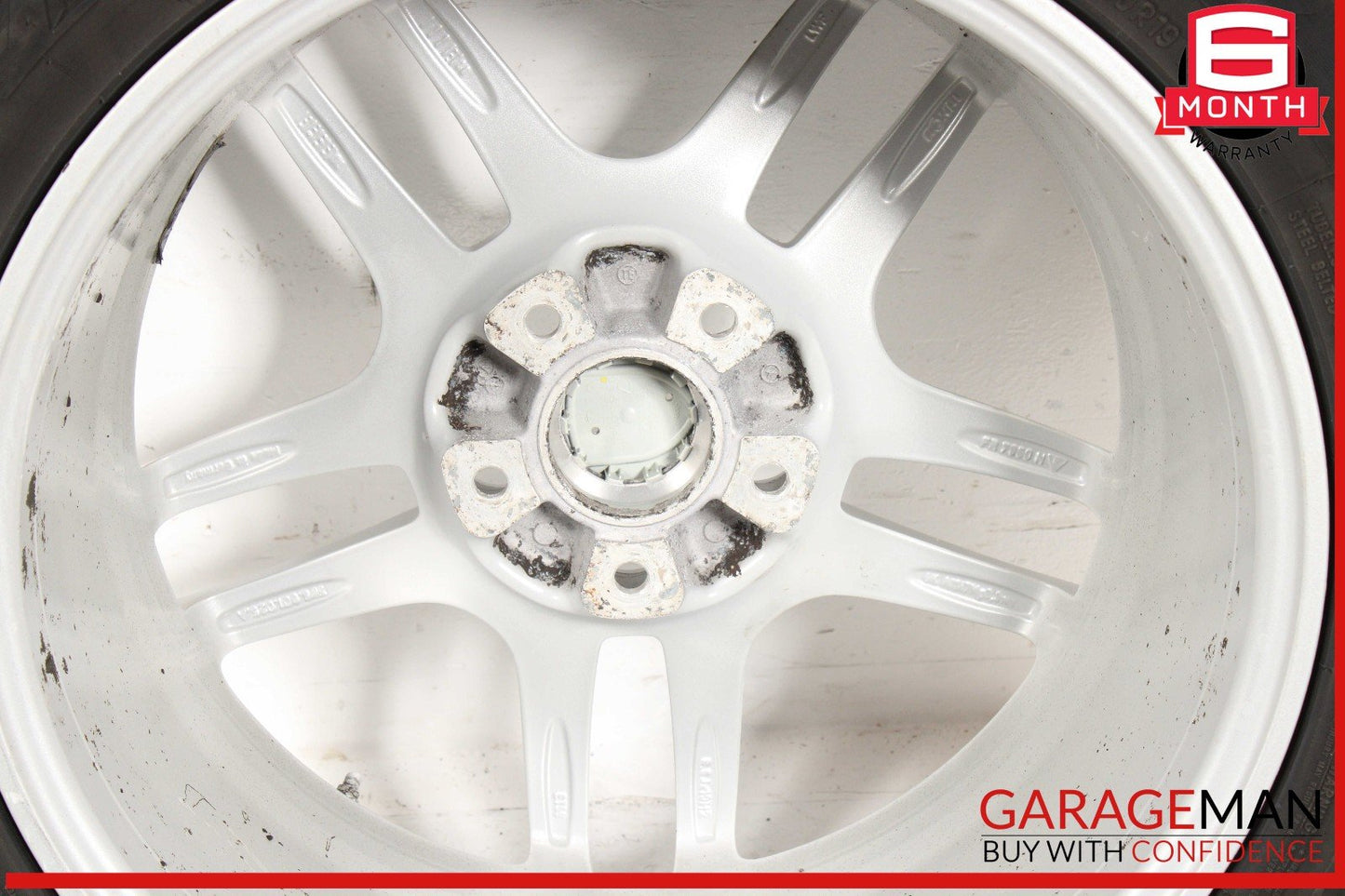 11-18 Porsche Cayenne 958 8.5Jx19 19" R19 Wheel Tire Rim Silver 7P5601025A