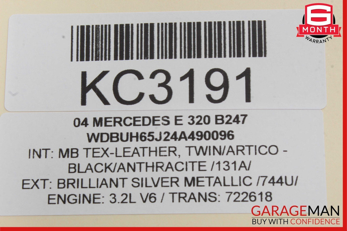 07-09 Mercedes W211 E320 E500 Rear Left & Right Side Door Audio Sound Speakers