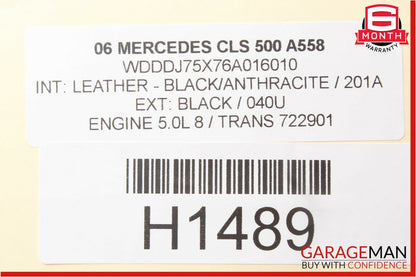 06-11 Mercedes W219 CLS500 Rear Right Door Computer Controller Module Unit