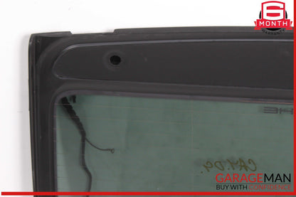 03-10 Porsche Cayenne 957 Rear Tailgate Lift Gate Window Glass Panel Assembly