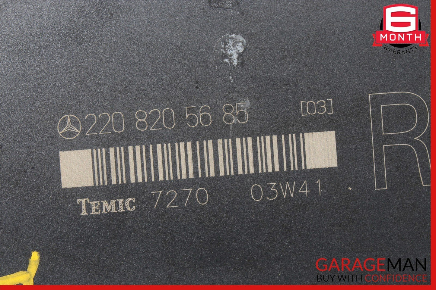00-06 Mercedes W220 S430 S600 S55 AMG Front Right Seat Computer Control Module