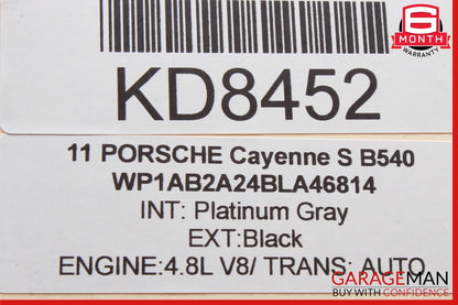 11-18 Porsche Cayenne S 958 Front Left Driver Spindle Knuckle Hub Bearing OEM